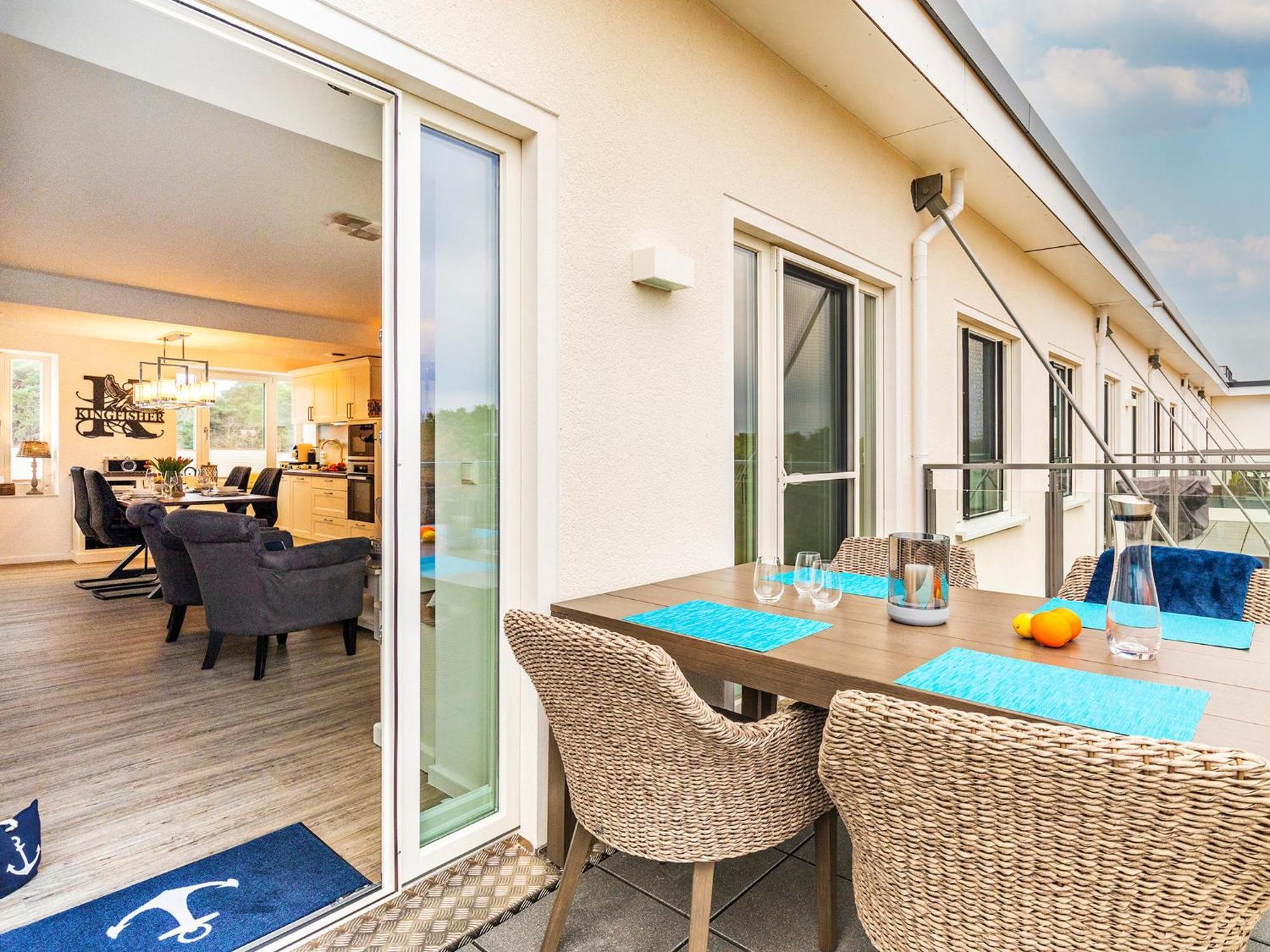 Fewo Prora - Kingfisher Dachterrasse Binz Ngoại thất bức ảnh
