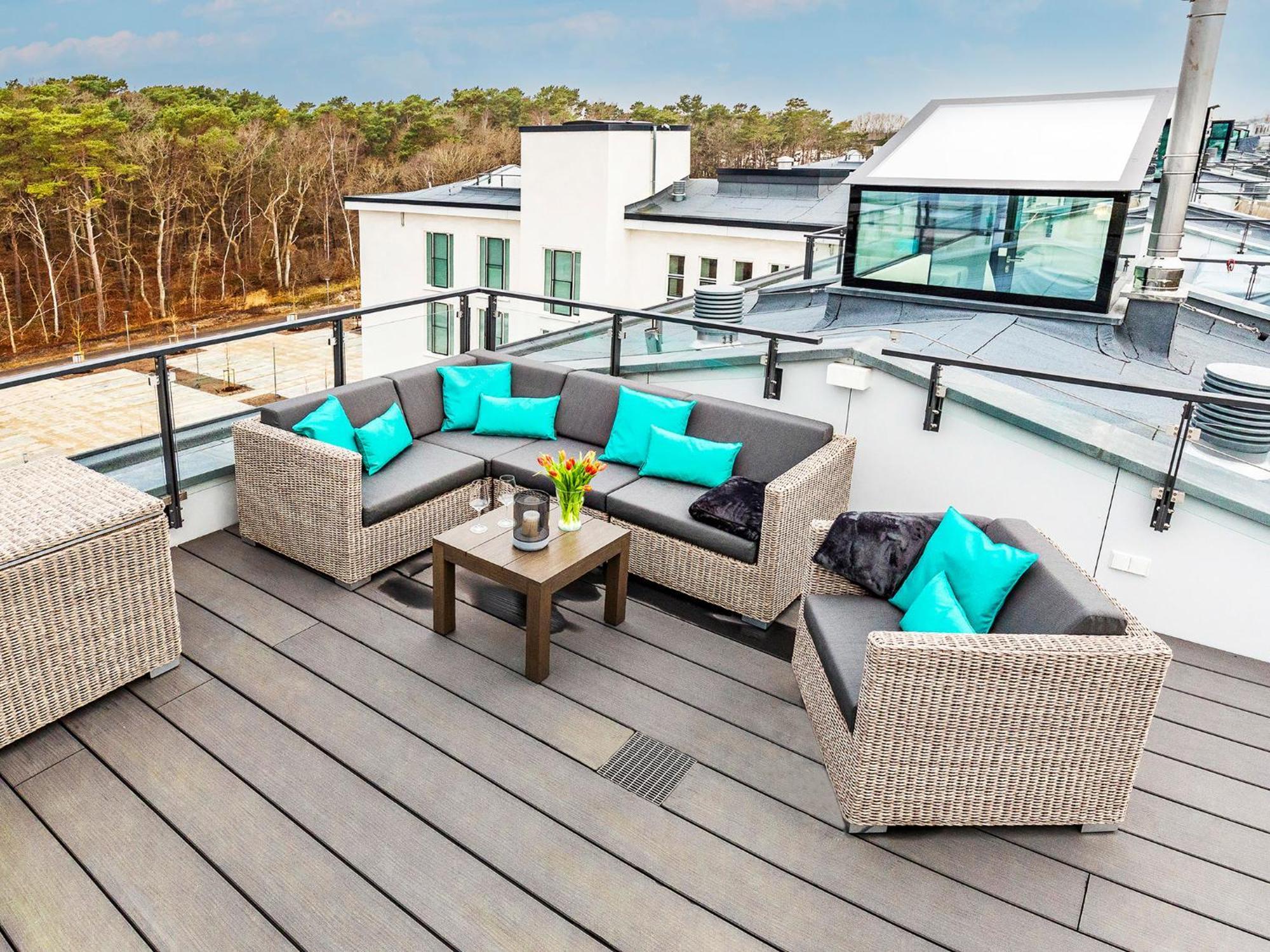Fewo Prora - Kingfisher Dachterrasse Binz Ngoại thất bức ảnh